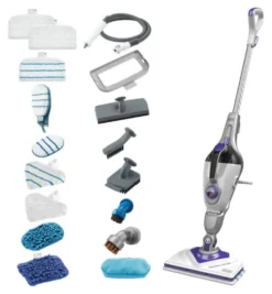 Lava pavimenti a vapore Black & Decker BHSM1615DSM STEAM MOP 2In1 Bian