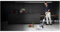Lava pavimenti a vapore Polti WDEU0005 ROLLYSTEAM WD10C Corded White e