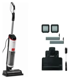 Lava pavimenti a vapore Polti WDEU0005 ROLLYSTEAM WD10C Corded White e