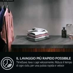 Lavasciuga AEG LR6FG94 con carico da 9 kg e 1400 giri