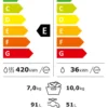 Lavasciuga Candy 31020604 SMART PRO CSOW41076TWMB0 S White