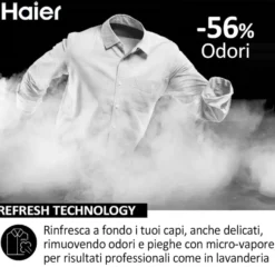 Lavasciuga Haier HW100B14367UIT con carico 10kg e WiFi