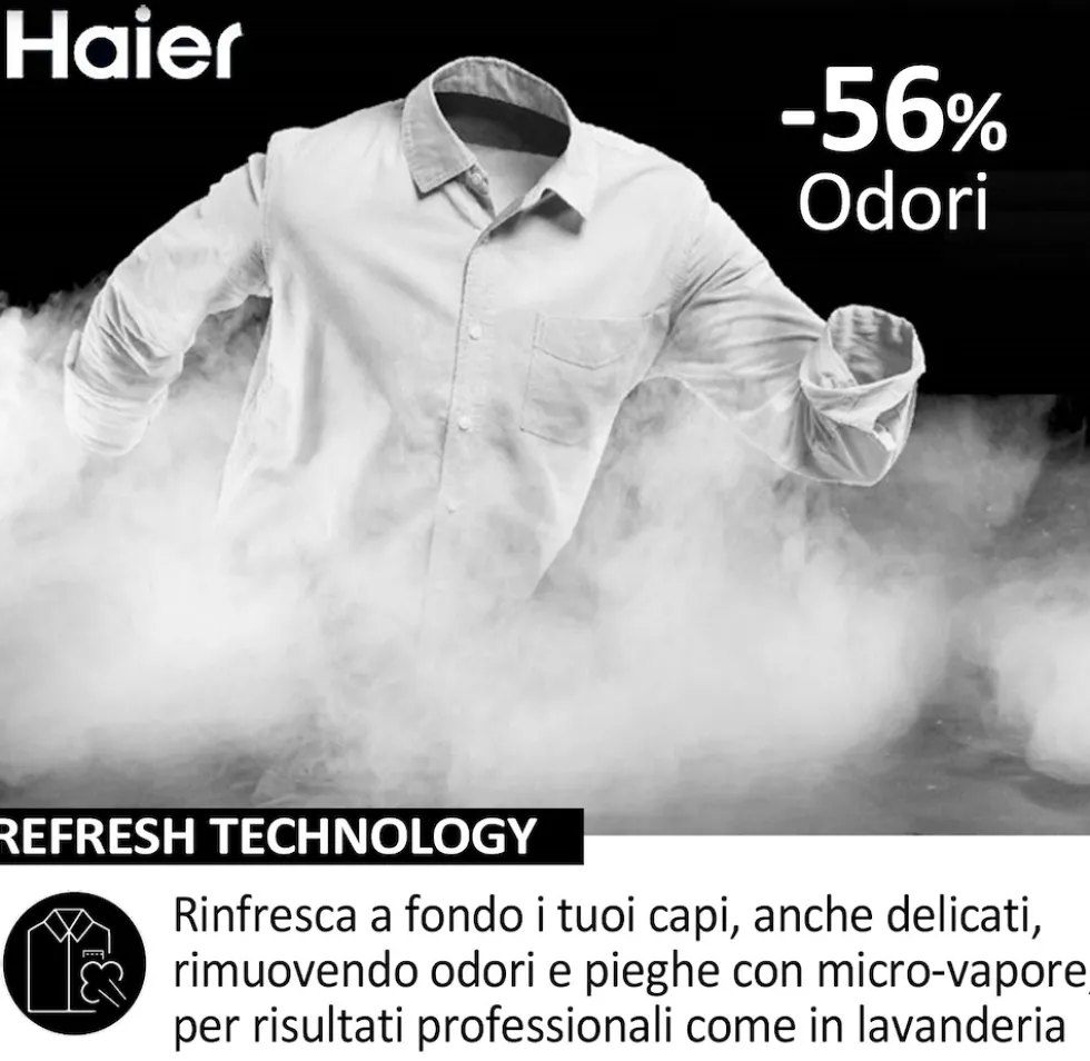 Lavasciuga Haier HW100B14367UIT con carico 10kg e WiFi