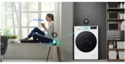 Lavasciuga Lg SERIE R9 D4R9513TPWC AI DD White e Black