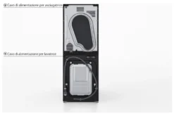 Lavasciuga Lg WASHTOWER WT1210BBF AI DD Platinum black