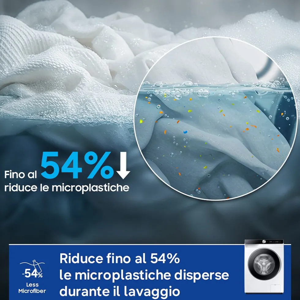 Lavasciuga Samsung WW90DG6G94LKU3 slim 9kg 1400 giri classe A AI Control
