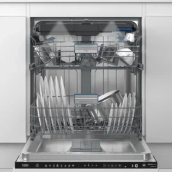 Lavastoviglie Beko BDIN38552P a scomparsa totale, 15 coperti e 40 dB