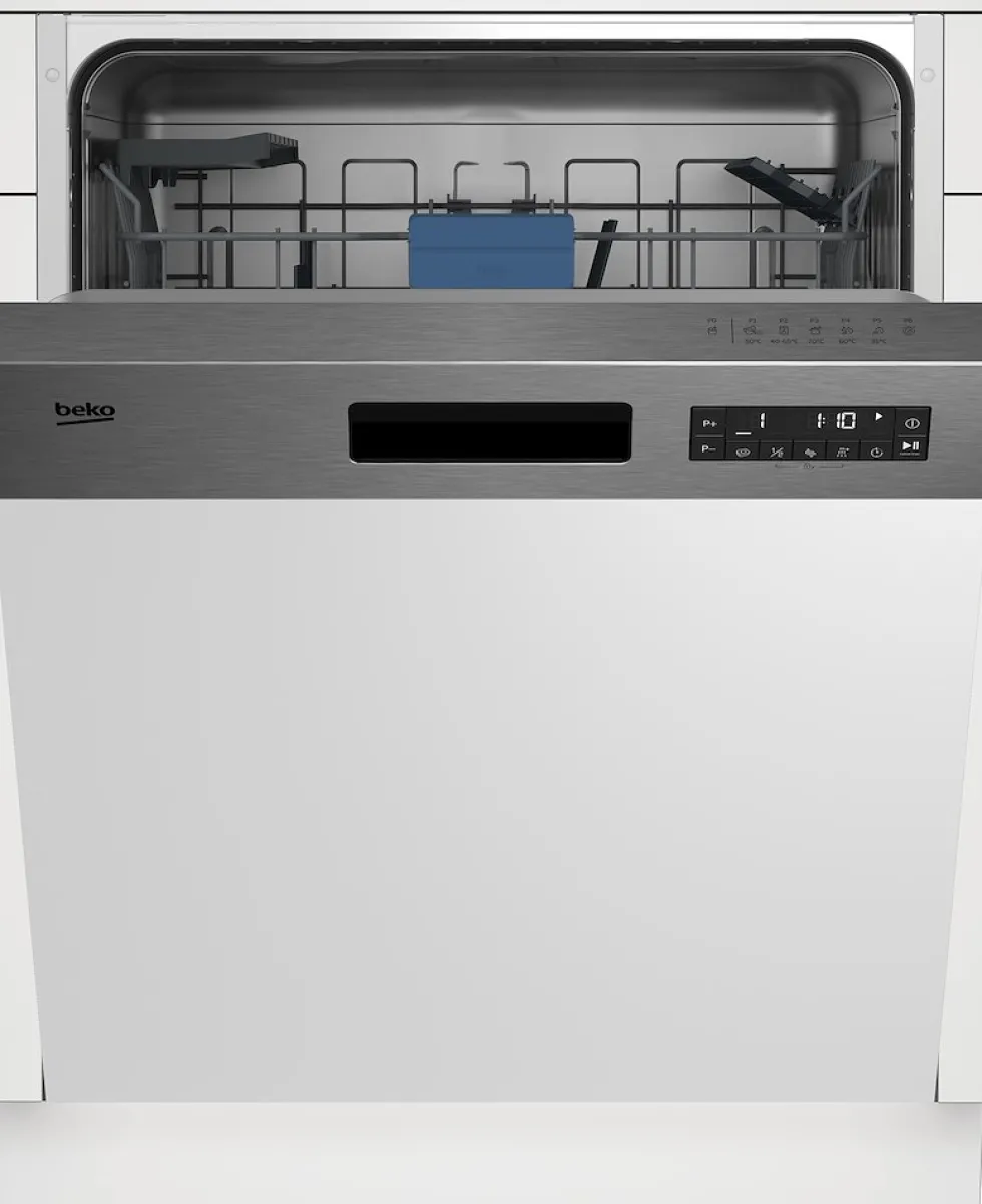 Lavastoviglie da incasso Beko BDSN26430X con 14 coperti e classe D