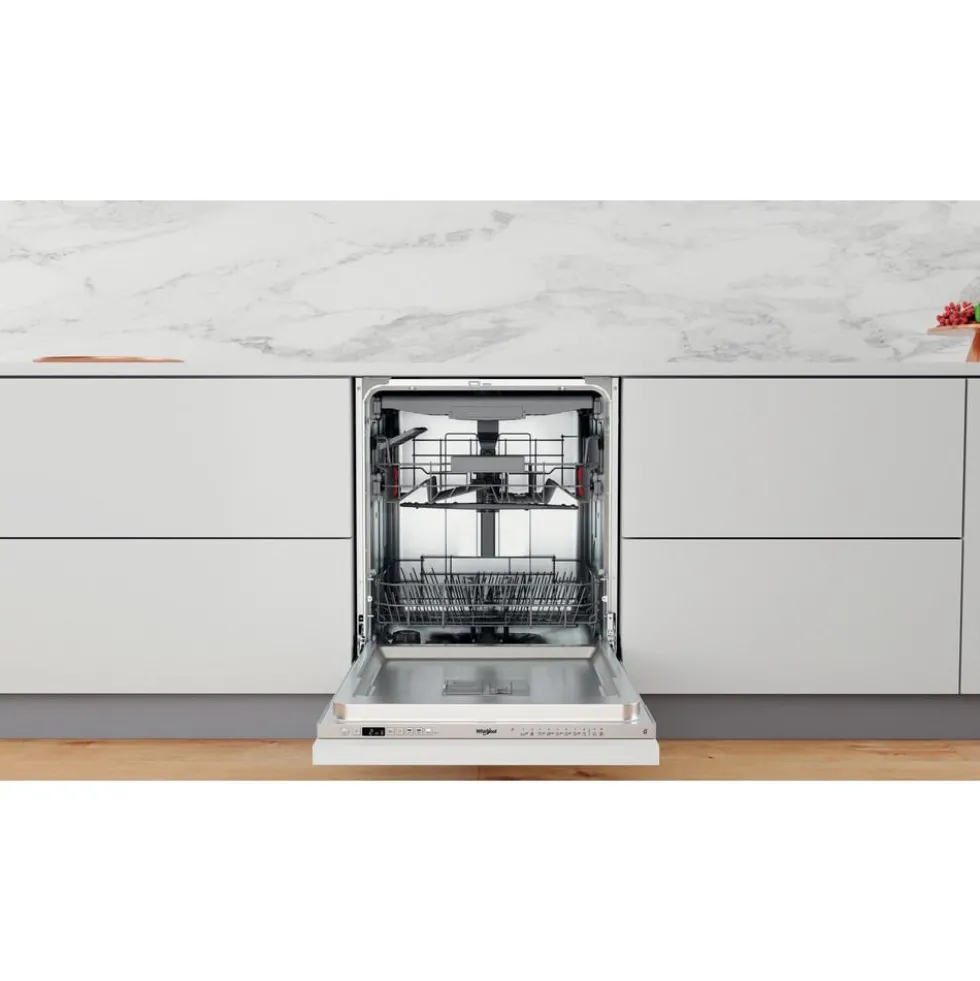 Lavastoviglie da incasso Whirlpool WH4IFC14BN6S con 14 coperti e 44dBA