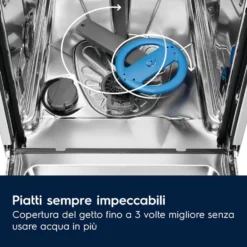 Lavastoviglie Electrolux ESS68600SX XXL AirDry inox, 14 coperti