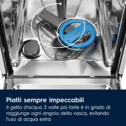 Lavastoviglie Electrolux ESS68600SX XXL AirDry inox, 14 coperti