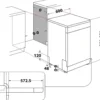 Lavastoviglie Hotpoint Ariston HA4FFB14BX da 14 coperti, 44 dBA, classe B
