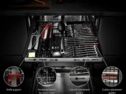 Lavastoviglie incasso AEG FSS75747P AirDry XXL