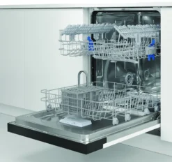 Lavastoviglie Indesit I3BL634B da incasso, 14 coperti e 44 dB