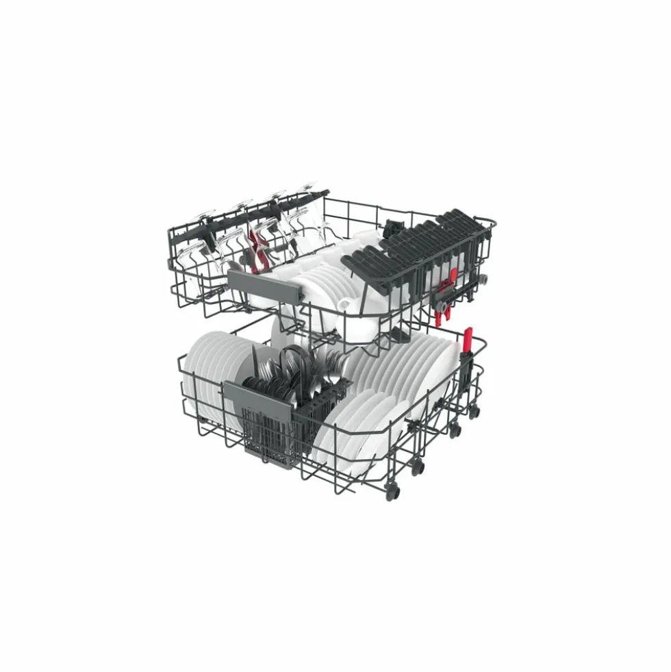 Lavastoviglie semi incasso Whirlpool WB6020PX con tecnologia 6° SENSO
