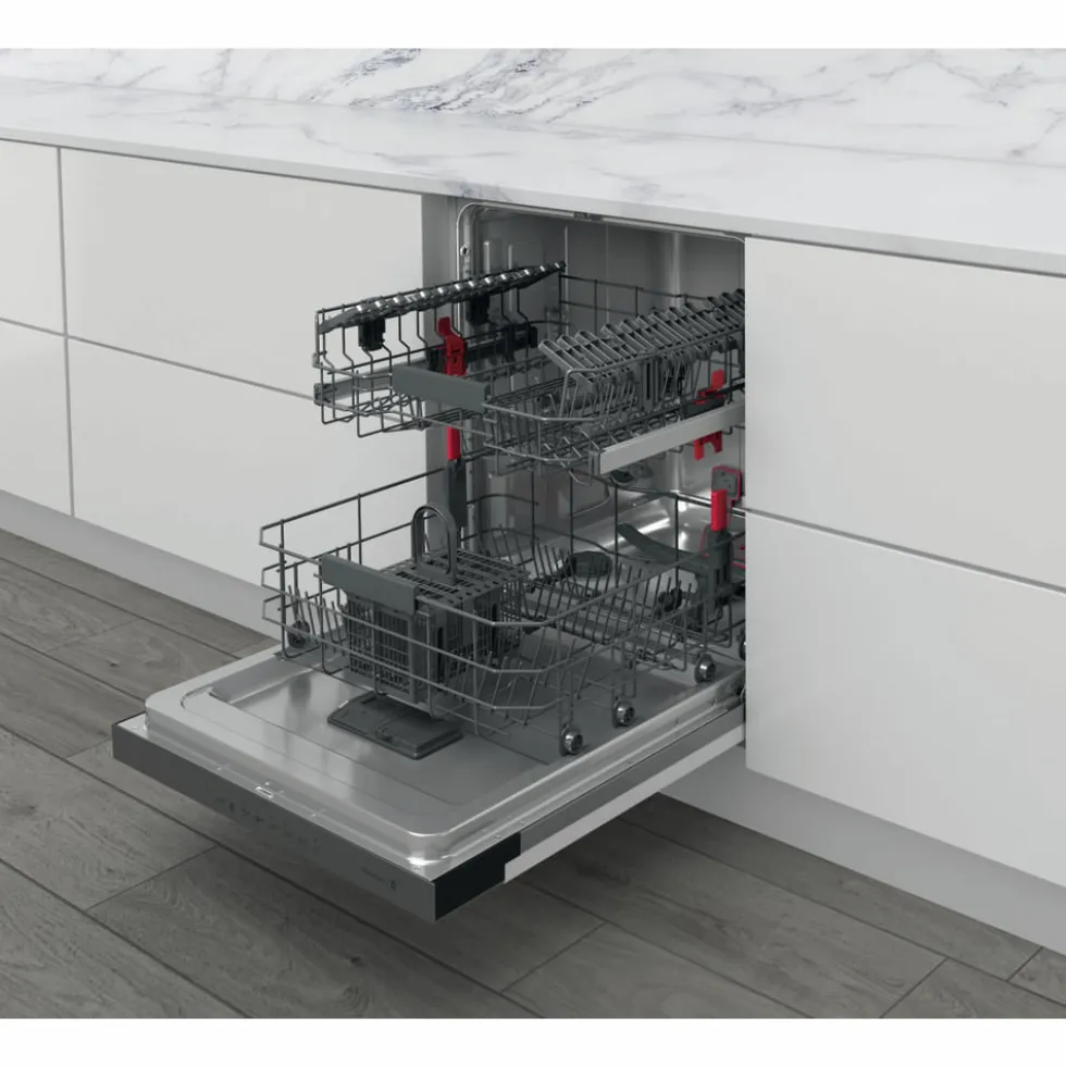 Lavastoviglie semi incasso Whirlpool WB6020PX con tecnologia 6° SENSO