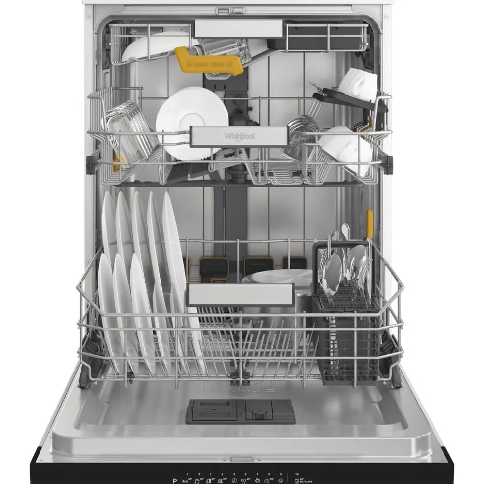 Lavastoviglie Whirlpool W8FHS61X MaxiSpace 15 coperti, classe A