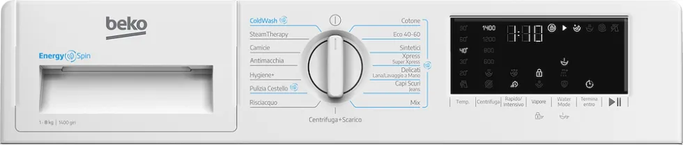 Lavatricce da incasso Beko WIT8A4BW 8kg 1400 giri/min classe A