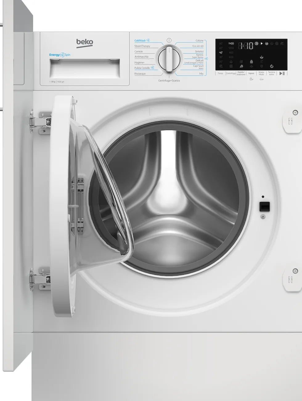 Lavatricce da incasso Beko WIT8A4BW 8kg 1400 giri/min classe A