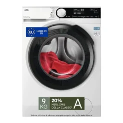 Lavatrice AEG LR7FD94 a carica frontale con capacità 9 kg