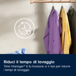 Lavatrice Electrolux EW6F19BGZ carica frontale, 9kg, 1400 giri, Classe A, vapore