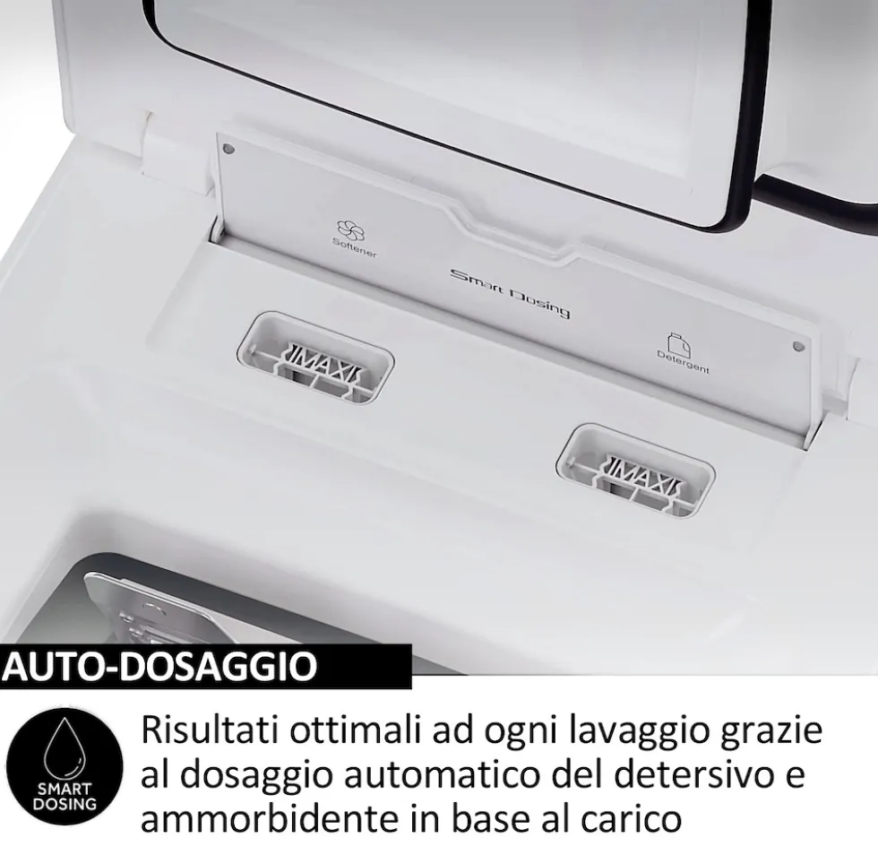 Lavatrice Haier HW90-BPD13386U-S a carica dall'alto con WiFi
