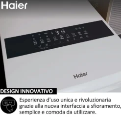 Lavatrice Haier HW90-BPD13386U-S a carica dall'alto con WiFi