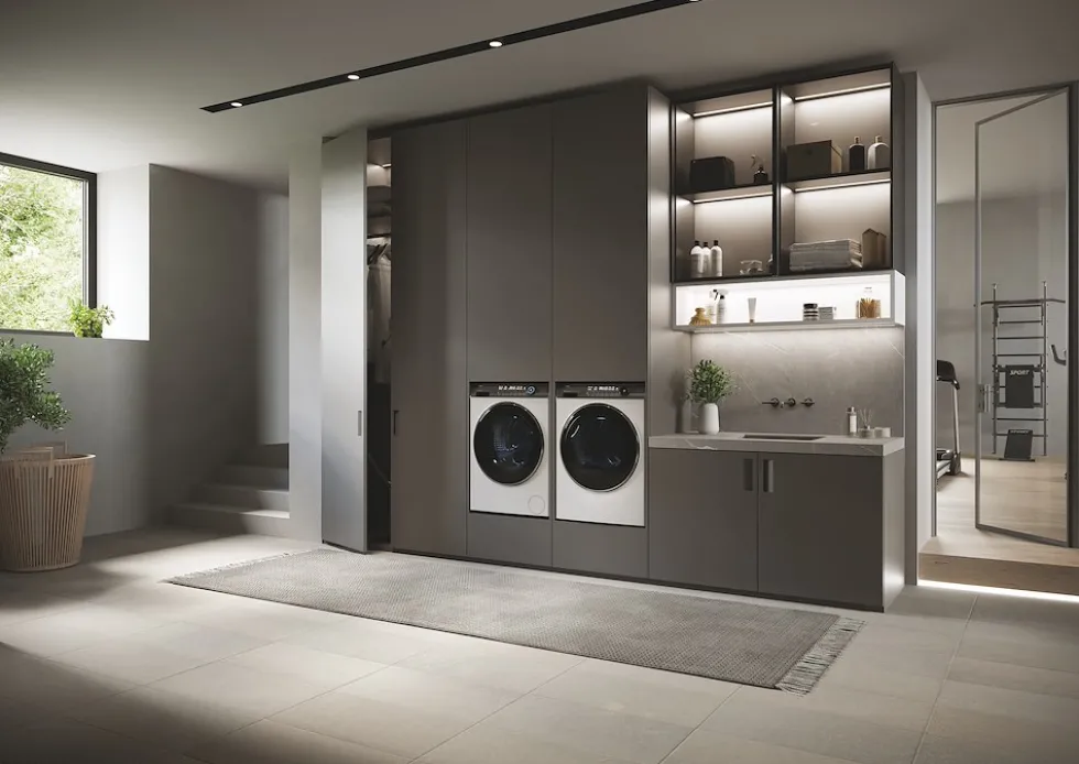 Lavatrice Haier HW80B14979TEUIT a carica frontale 8kg 1400 giri WiFi