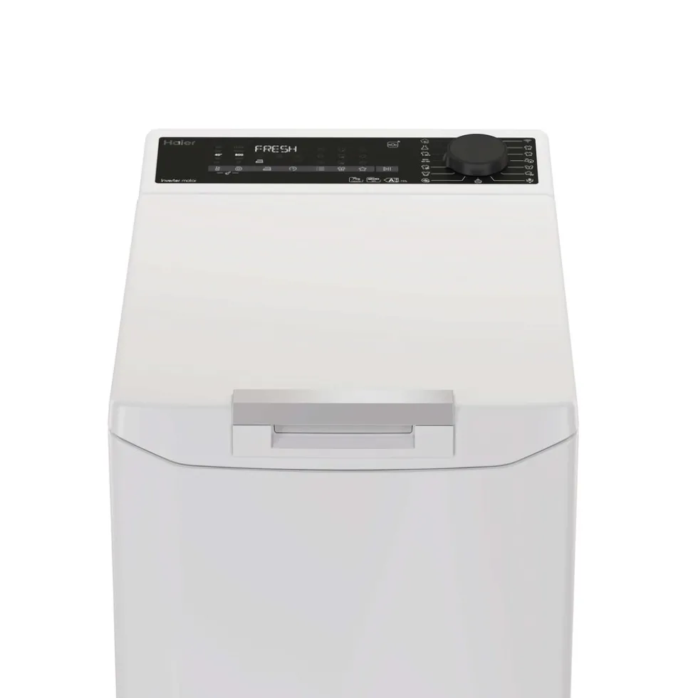Lavatrice Haier THASN276TM7-S a carica dall'alto 7kg 1200 giri Inverter WiFi Vapore