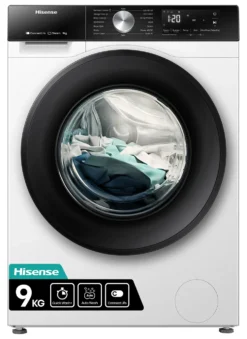 Lavatrice Hisense 20013532 3S WF3S9043BW3 White e Black