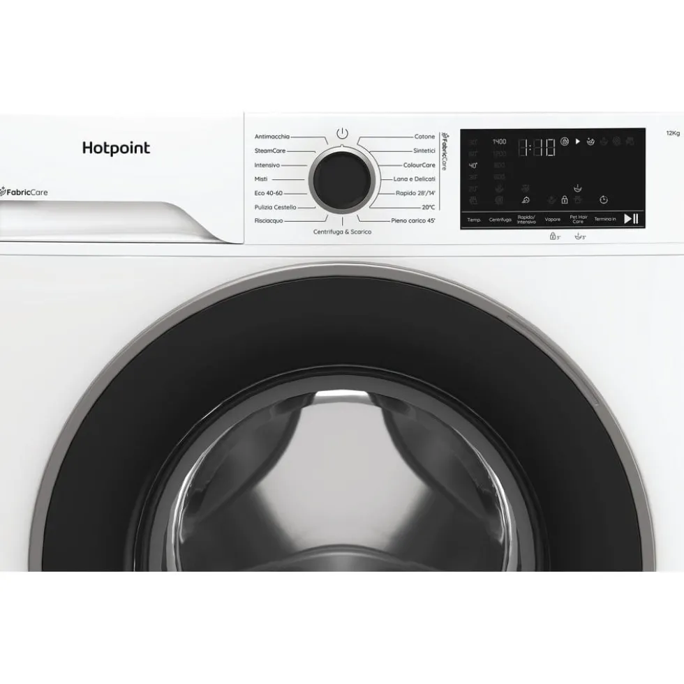 Lavatrice Hotpoint Ariston HB123CAREIT 12kg Inverter Vapore PetCare