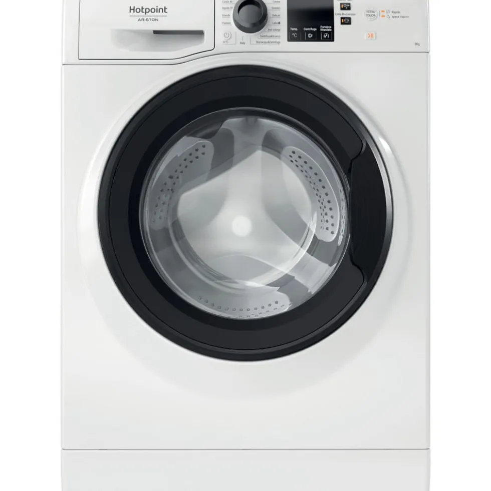 Lavatrice Hotpoint Ariston NF827WKIT con capacità 8kg e funzione vapore