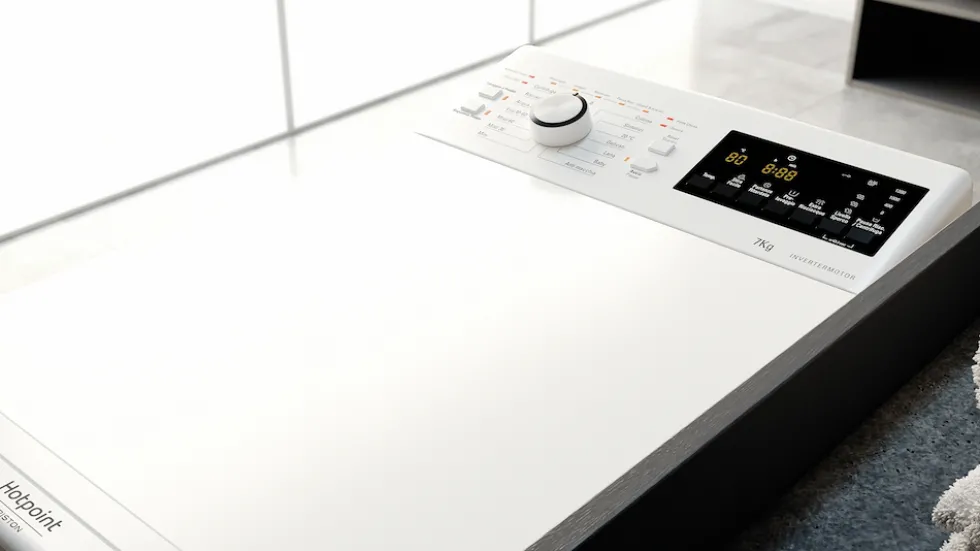 Lavatrice Hotpoint Ariston WMTG725BIT, carico dall'alto 7 kg, 1200 giri