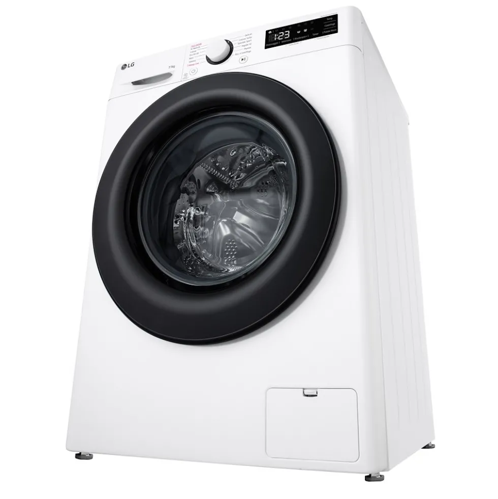 Lavatrice LG ELECTRONICS F4R3011NSWB con Intelligenza Artificiale e Vapore
