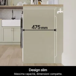 Lavatrice LG F2NX50S8TLB Slim 8kg 1200 giri/min Classe A