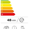 Lavatrice Samsung AI CONTROL WW11DG6B85LKU3 EcoDosatore White e Black