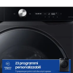 Lavatrice Samsung WF20DG8650BVU3 con AI Control e capacità 20 kg
