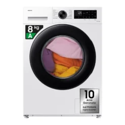Lavatrice Samsung WW80CGC04DAEET 8kg classe A con vapore e WiFi