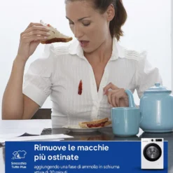 Lavatrice Samsung WW80CGC04DAEET 8kg classe A con vapore e WiFi