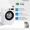 Lavatrice Samsung WW90DG5G34AEET slim 9kg 1400 giri classe A WiFi
