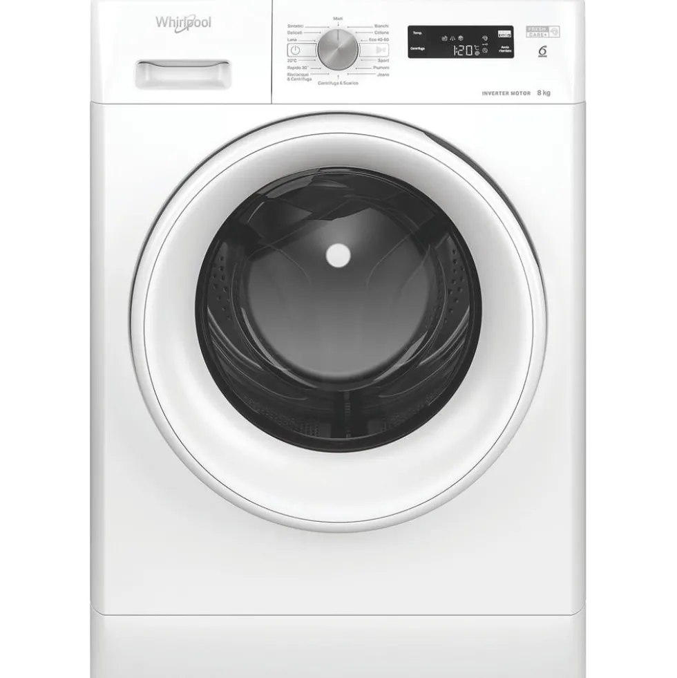 Lavatrice Whirlpool FFSP87IT 8kg classe A