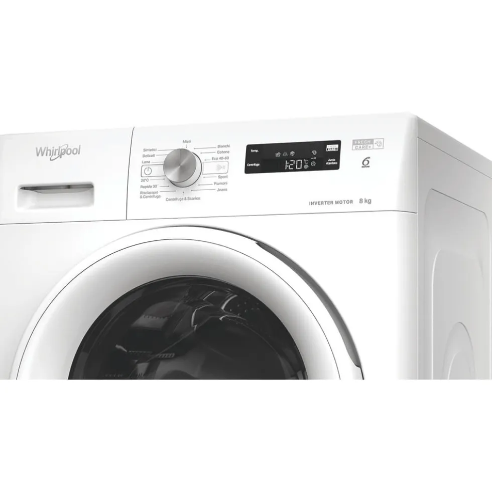 Lavatrice Whirlpool FFSP87IT 8kg classe A