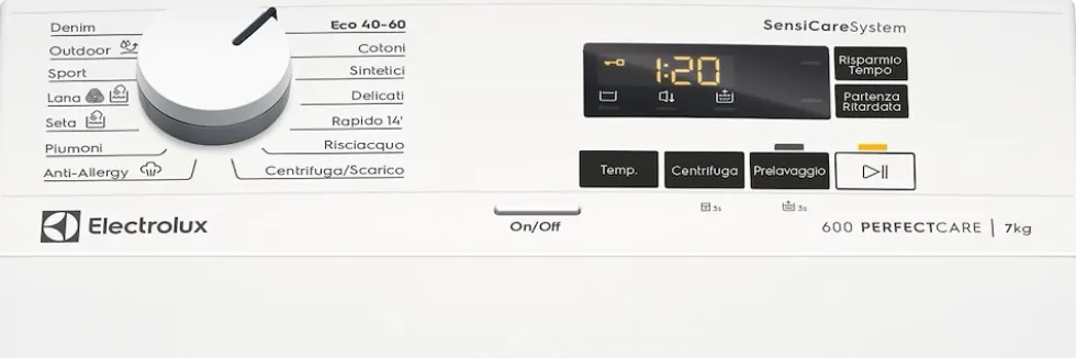 Lavatrici Electrolux EW6T56A carica dall'alto 6kg