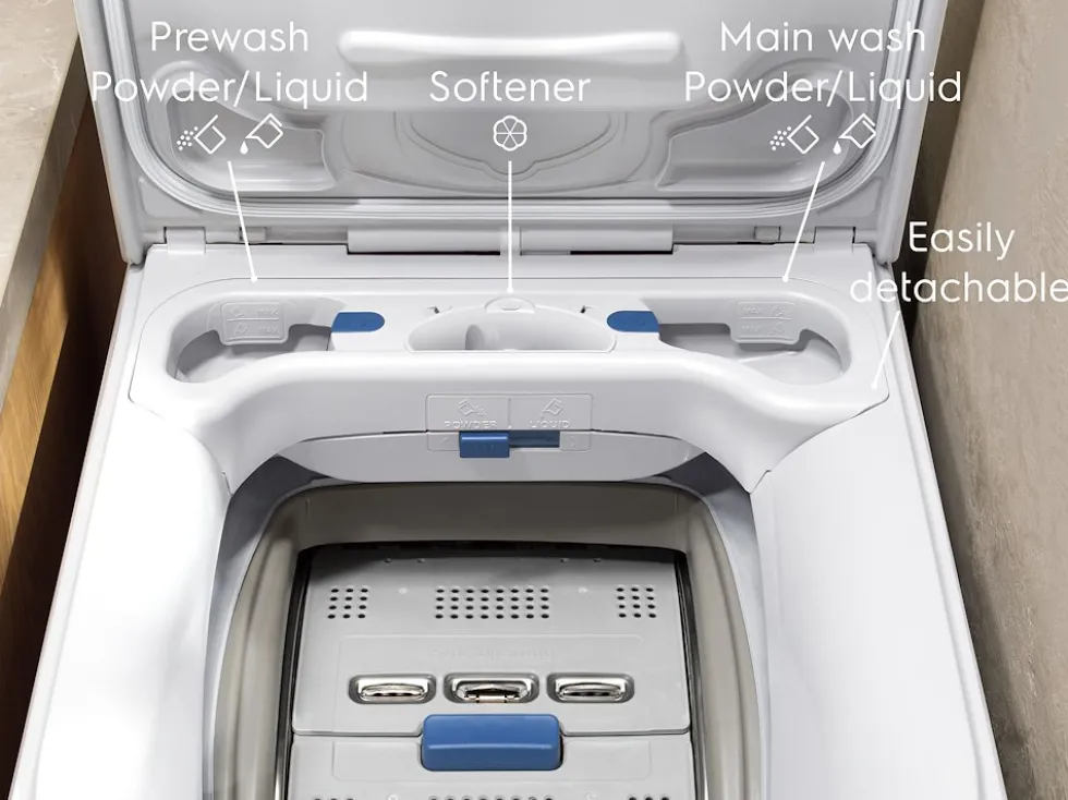 Lavatrici Electrolux EW6T56A carica dall'alto 6kg