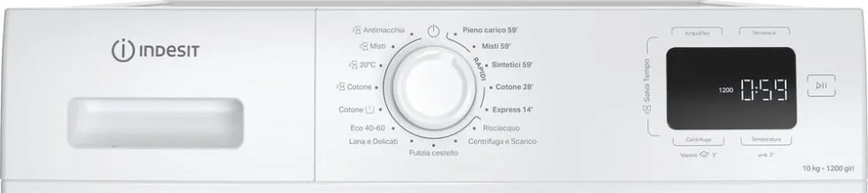 Lavatrici Indesit IM1072MYTIMEIT carica frontale 10 kg 1200 giri