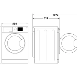 Lavatrici Whirlpool FFB9479BVIT con 9kg, 1400 giri e Vapore