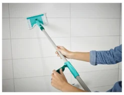Lava vetri Leifheit 41700 BATH CLEANER manico telescopico