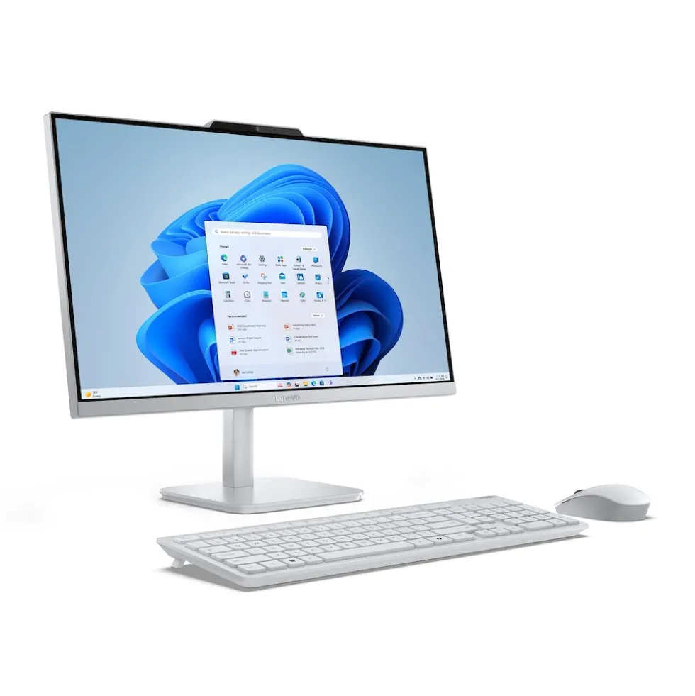 Lenovo Pc Aio 23.8 Fhd Celeron N100 Ram 8Gb Ssd 512Gb W11