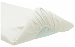 Lenzuolo carrozzina Italbaby 030 0060 55 TINTA UNITA con angoli Bianco