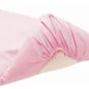 Lenzuolo carrozzina Italbaby 030 0060 11 TINTA UNITA con angoli Rosa